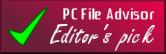 Editor's Pick at PC File Advisor