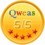 5 Star award at Qweas