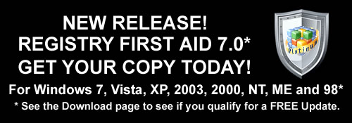 Registry First Aid for Vista Released!